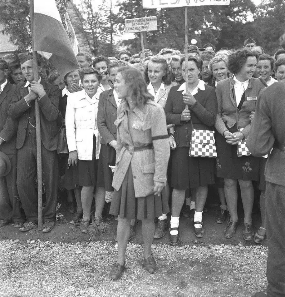 Osvoboditev Murske Sobote Zoltan Gerenčer 1945.jpg