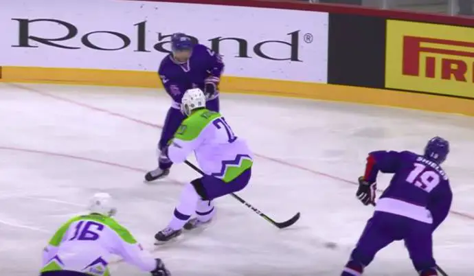 Ice Hockey: UK Beats Slovenia, 3:1 (Video Highlights)