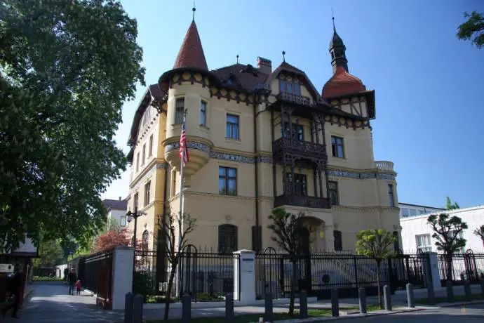 The US Embassy in Ljubljana