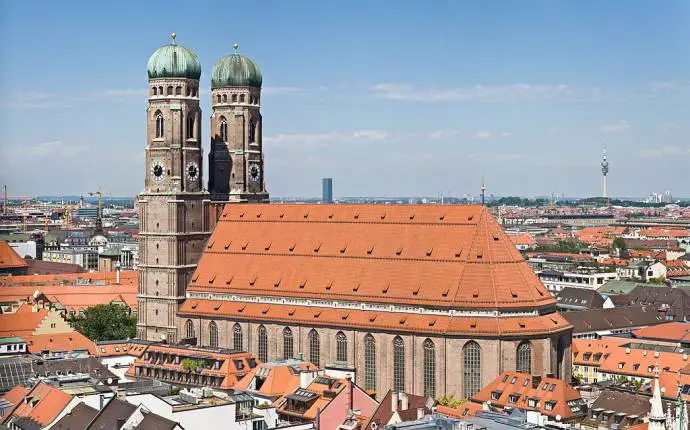 Frauenkirche Munich - View from Peterskirche Tower