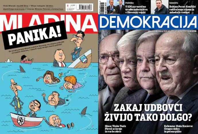 What Mladina &amp; Demokracija Are Saying This Week: Health Insurance vs Šarec to Blame