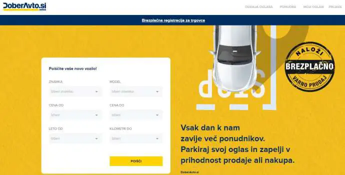 New Website Launched with Reliable Data on Used Cars in Slovenia