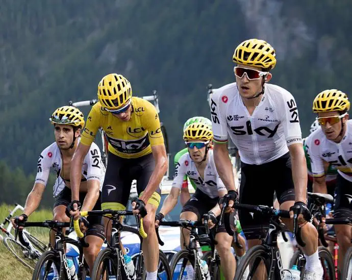 Team Sky at the 2017 Tour de France