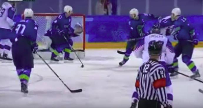 Winter Olympics: Slovenia Beat Slovakia 3:2 After Shootout (Video)