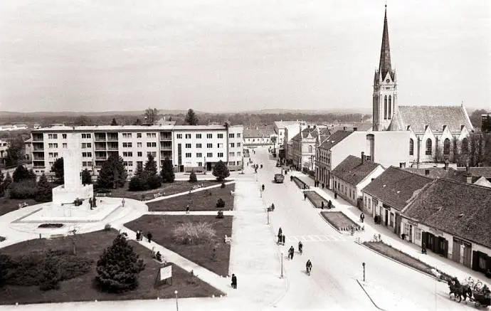 View of the town, 1959