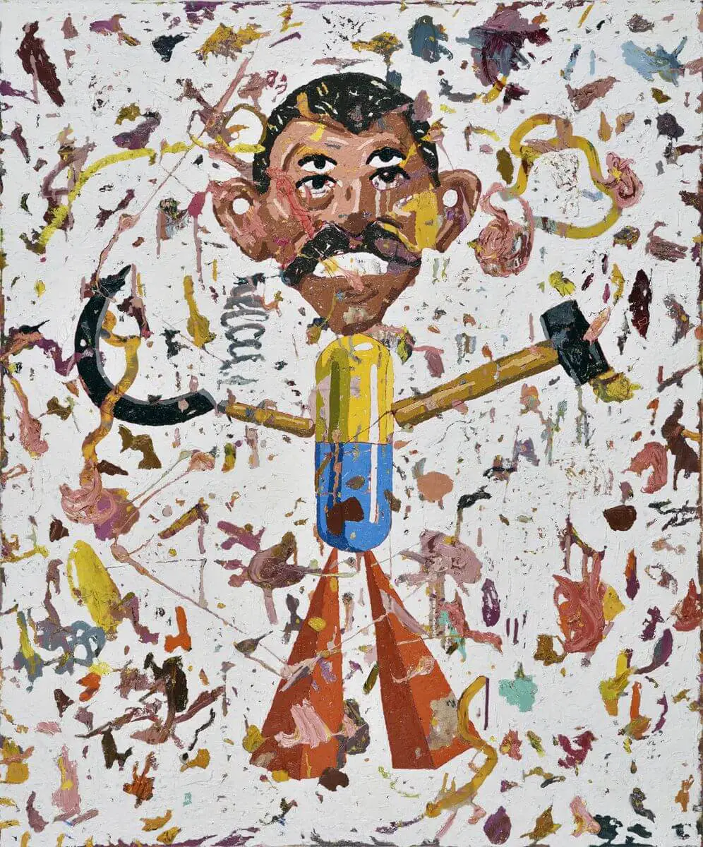 Arjan Pregl, from the Carnival series, oil on canvas (6 paintings 120 x 100 cm; 3 paintings 80 x 60 cm), 2018.jpg