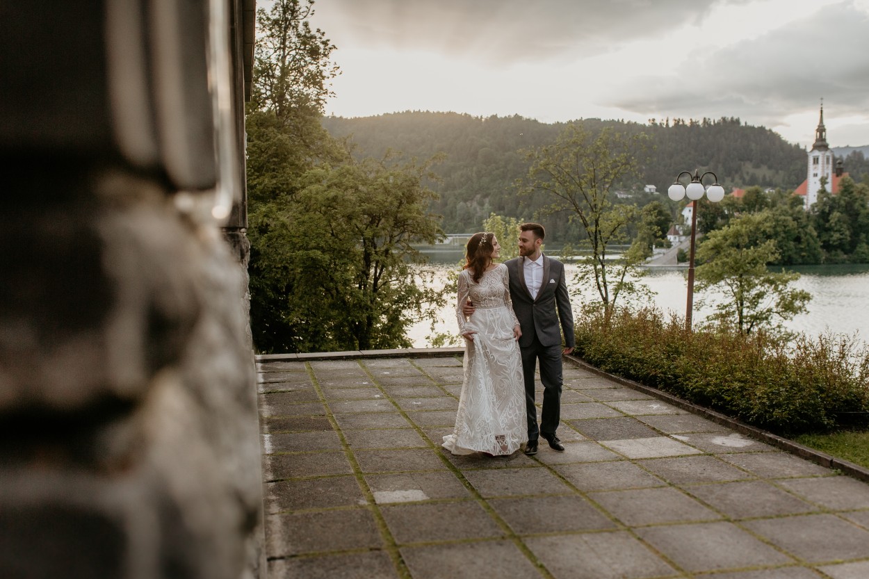 Bride and groom by Vila Bled.jpg