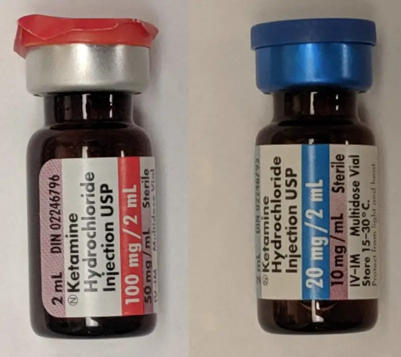 Wikimedia Doc James CC-by-SA-4.0 Two_doses_of_iv_ketamine.jpg