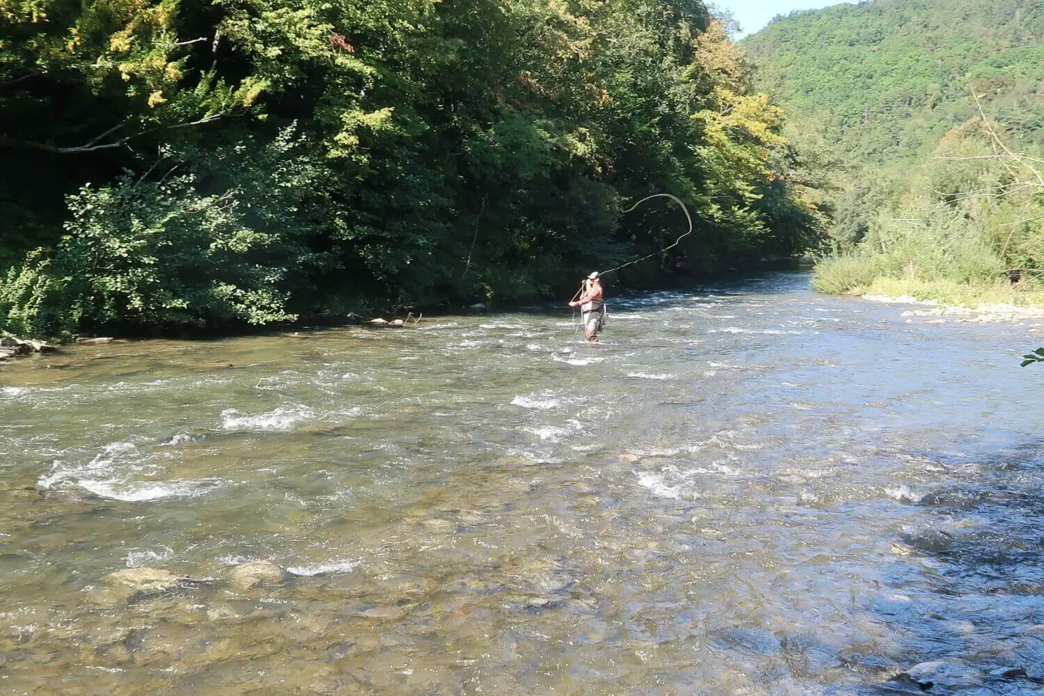 flyfishing slovenia river reke green karst (4).JPG