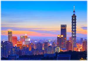 A view of Taipei