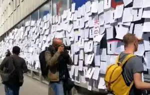 Cultural Workers Protest in Ljubljana