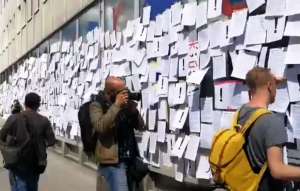 Cultural Workers Protest in Ljubljana