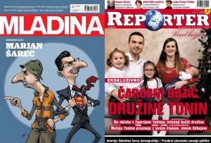 Mladina: Marjan Šarec, Person of the Year. Reporter: A magical Christmas with the Tonin family 