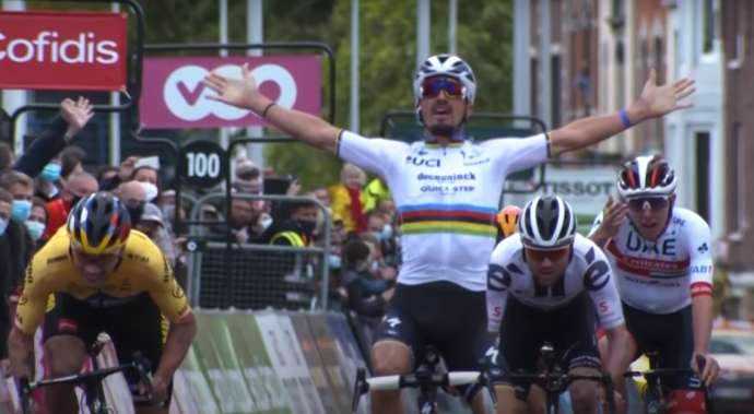 Roglič Wins Liege-Bastogne-Liege (Video)