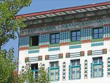 The Hauptmann House, in Prešeren Square