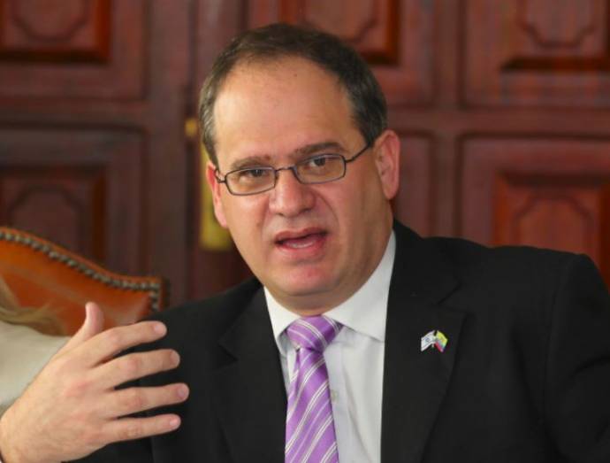 Ambassador Eyal Sela, seen here in 2011 while posted in Ecuador