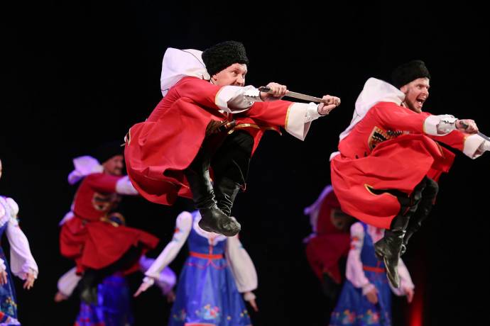 Russian Cossacks Kick Off 30th Imago Sloveniae in Ljubljana, Tonight!