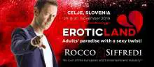 Your Chance to Party with Rocco Siffredi & Friends in Celje, 29 & 30 November 2019