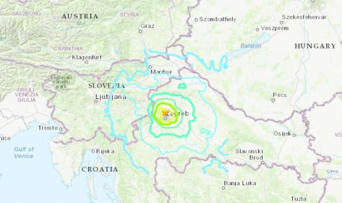 Zagreb Earthquake Shakes Slovenia