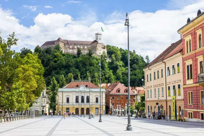 The Castle, as seen from Congress Square