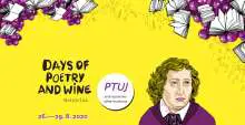 Ptuj Welcomes 24th Days of Poetry & Wine, 26-29 August