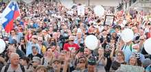 Mass Ljubljana Protest Against Political Elites on Statehood Day (Video)