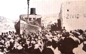 1st Overseas Brigade arrives to Vis