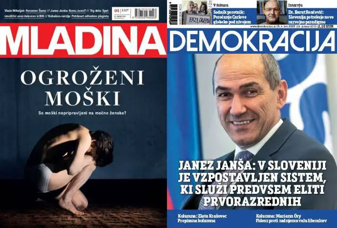 What Mladina &amp; Demokracija Are Saying This Week: Šarec vs Janša &amp; Šarec the Socialist