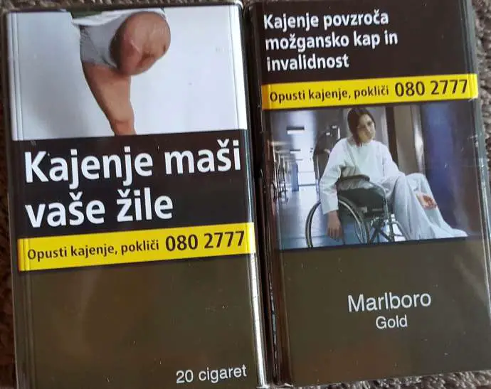 “Ugliest Colour in the World” Comes to Slovenia’s Uniform Cigarette Packaging