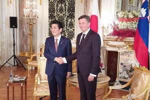 Presidents Abe and Pahor