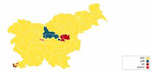 Election results by region