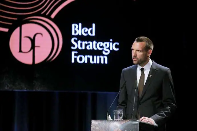 Peter Grk at Bled Strategic Forum 2018