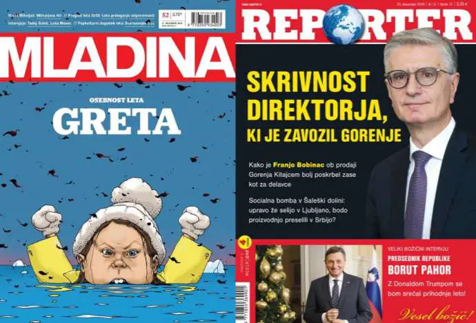 Greta is Mladina&#039;s Person of the Year