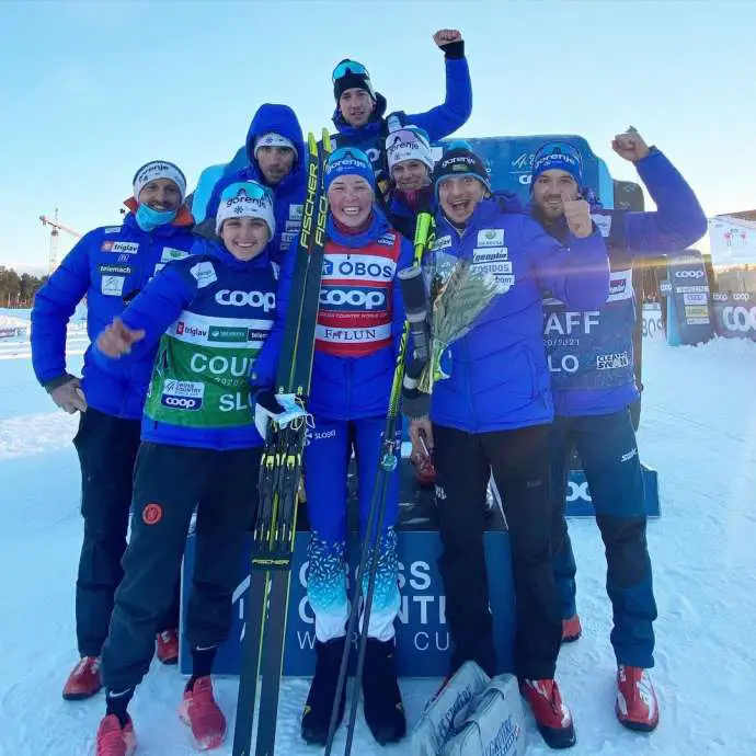 Anamarija Lampič and her team