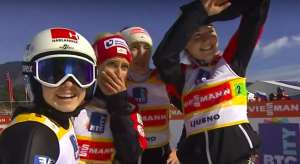 Ski Jumping: Slovenian Team Second in Ljubno (Video)