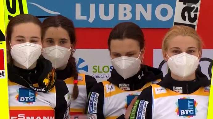 Ski Jumping: Slovenian Women Win Team Event