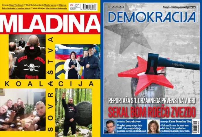What Mladina &amp; Demokracija Are Saying This Week:  Low Vaccination Rate vs Radical Left