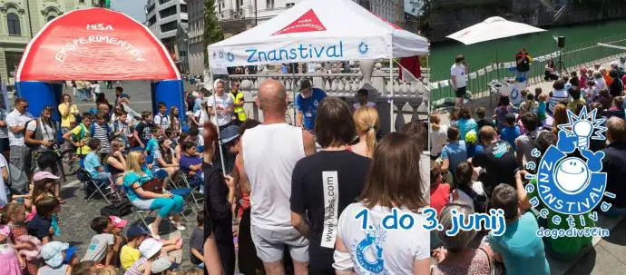 Znanstival 2018 Hits Ljubljana, June 1–3, With Science, Surprises and Fun (Videos)