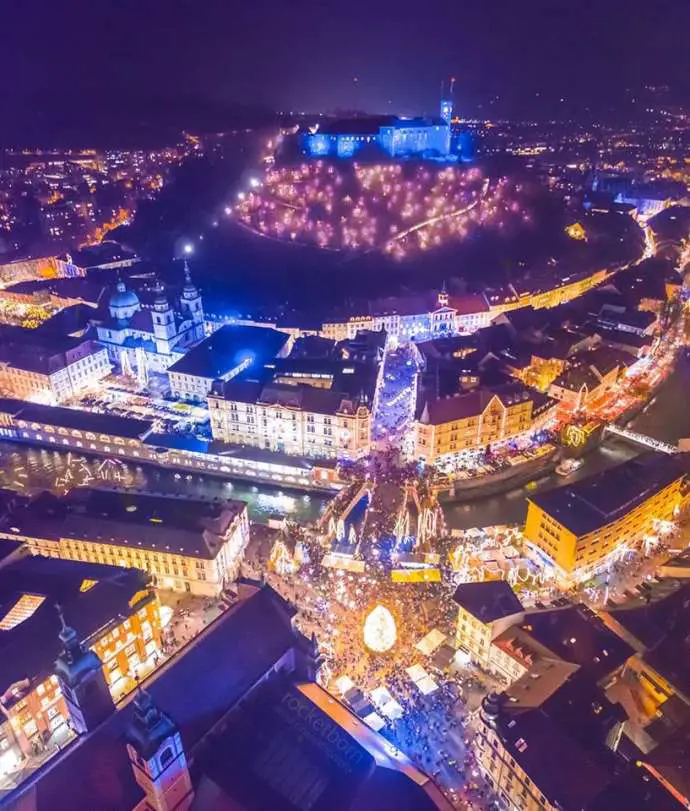 Festive December in Ljubljana