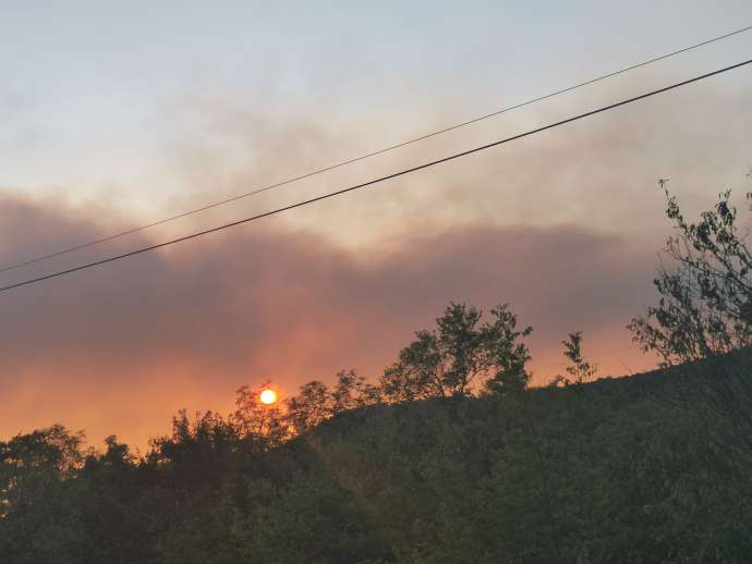 UPDATED: Kras Fires Contained After Difficult Night, Evacuees Return, But Fears Remain