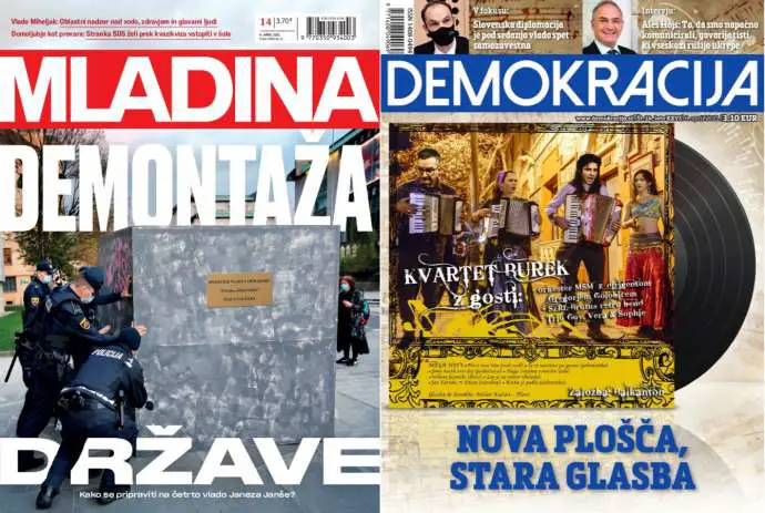 What Mladina &amp; Demokracija Are Saying This Week: Society Not Polarised vs Media Lies