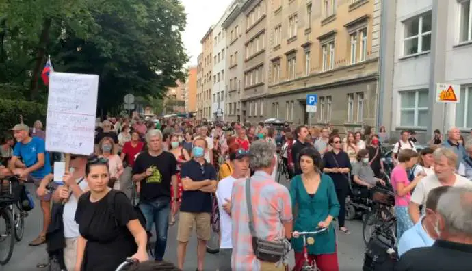 This Week’s Ljubljana Protest Focuses on National Bureau of Investigation