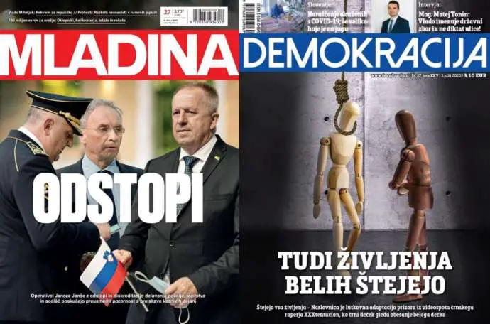 What Mladina &amp; Demokracija Are Saying This Week: PPE Scandal vs Anarchy in Slovenia