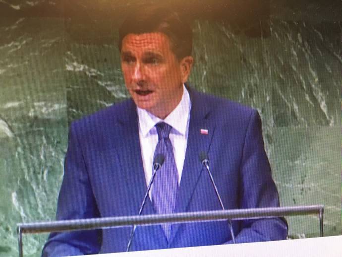 United Nations: Pahor Says Slovenia Supports Multilateralism, Rule of Law &amp; Human Rights
