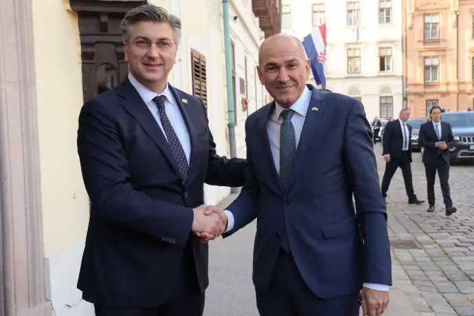 PM Plenković and PM Janša