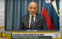 Janša: EU Should Do More to Face Threat from China in Wide-Ranging Interview, in English, on Indian TV (Full Video)