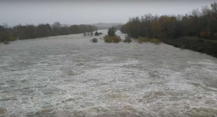 A flooding Drava, 2018