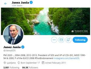 Delo Sees Method in Janša&#039;s Tweets