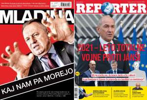What Mladina &amp; Reporter Are Saying This Week:  Politics of Epidemic vs Overthrowing Janša