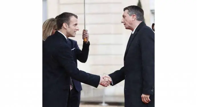 President Macron and President Pahor
